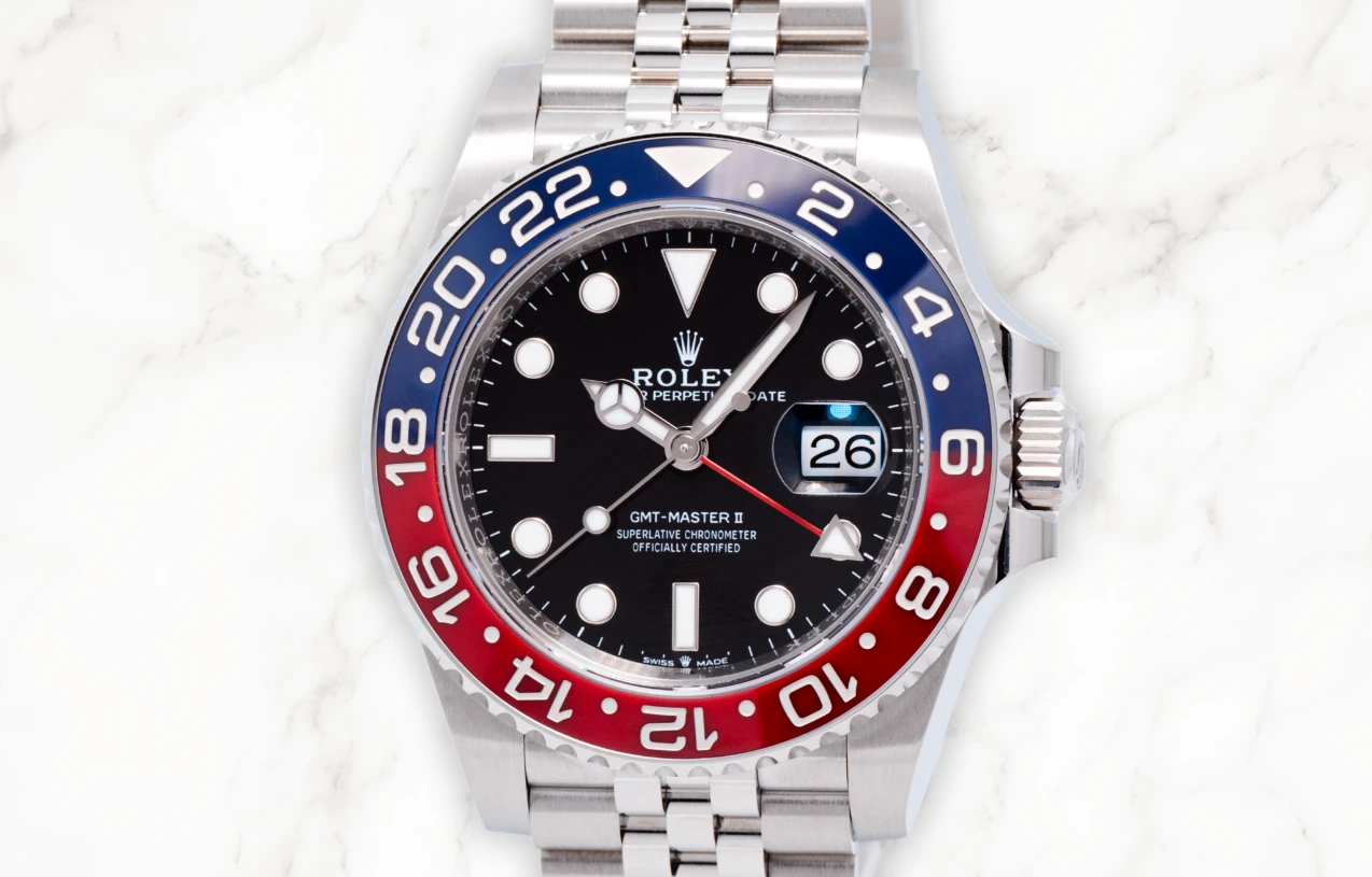 ROLEX GMT MASTERⅡ126710BLRO